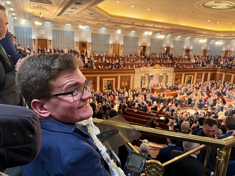 With Big Dreams Of Serving His Country, Christian Student Gets Prime 'State Of The Union' Seat