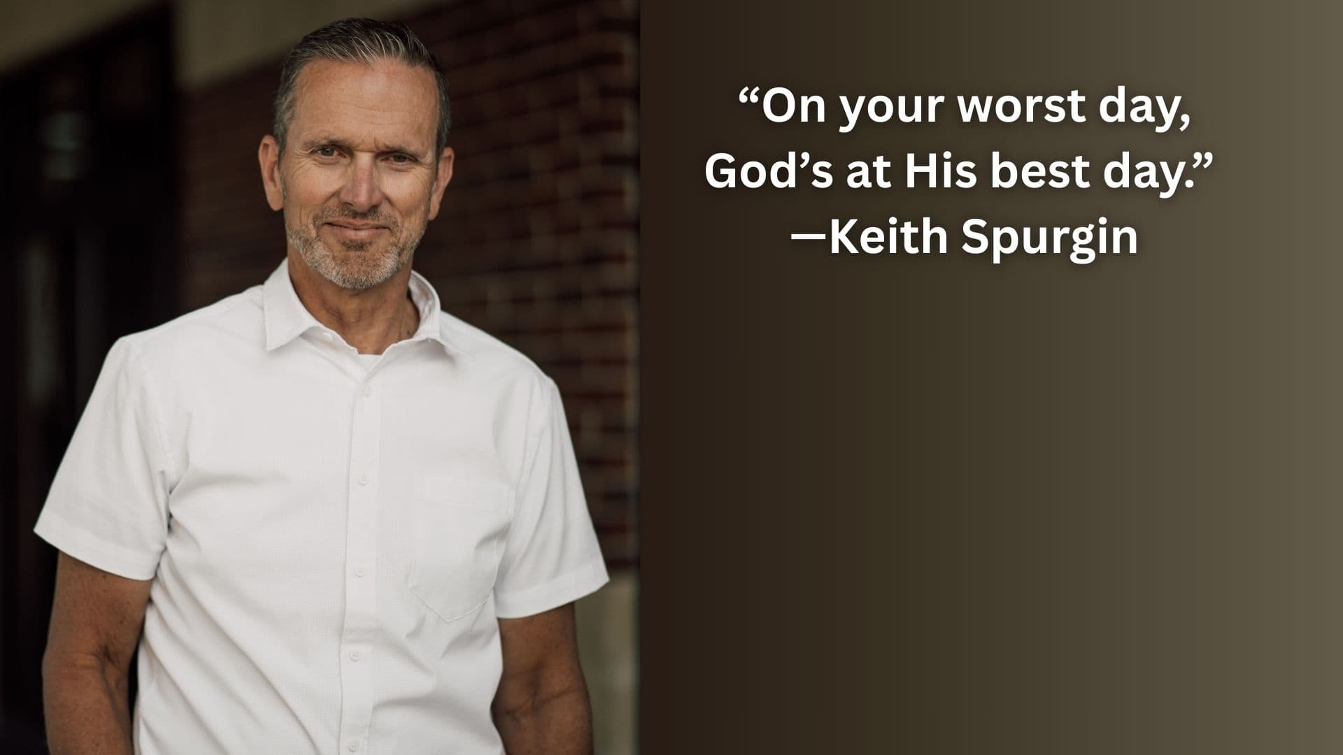 From Isolation To Connection: Dallas Pastor Keith Spurgin Shares How God Met Him In His Loneliest Season (+Podcast)