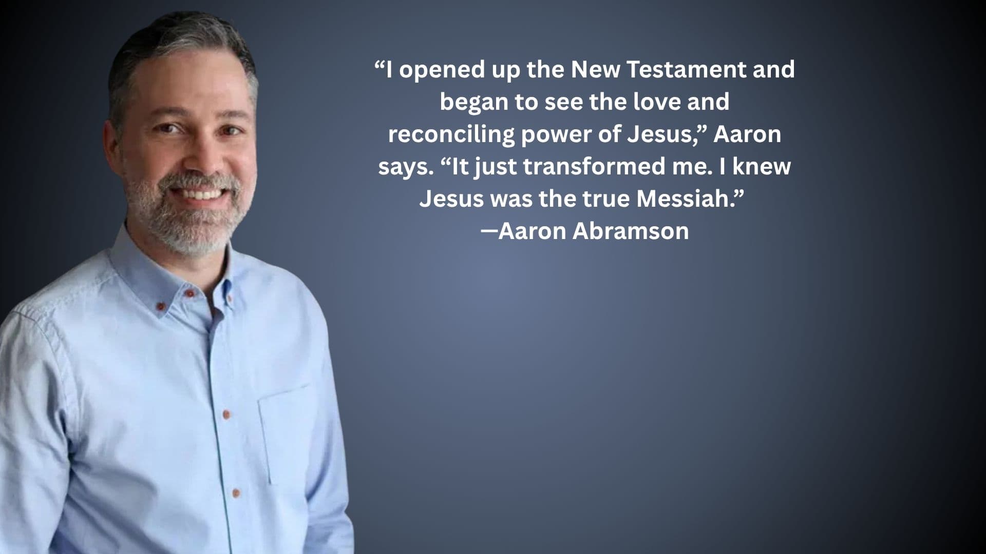 How The CEO Of 'Jews For Jesus' Found His True Identity — And The Hope That Changes Everything (+Podcast)